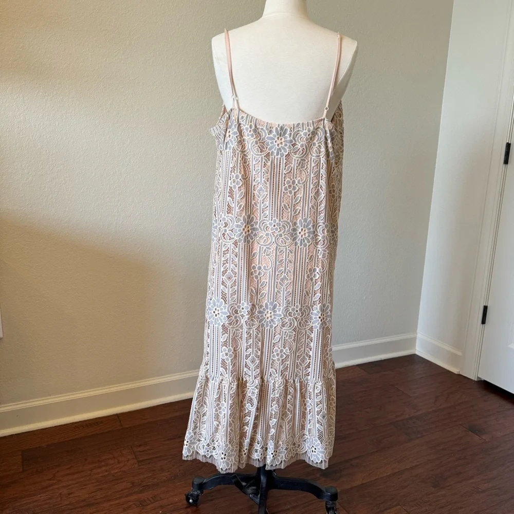 Elegant Lace Maxi Dress - Picture 6 of 10